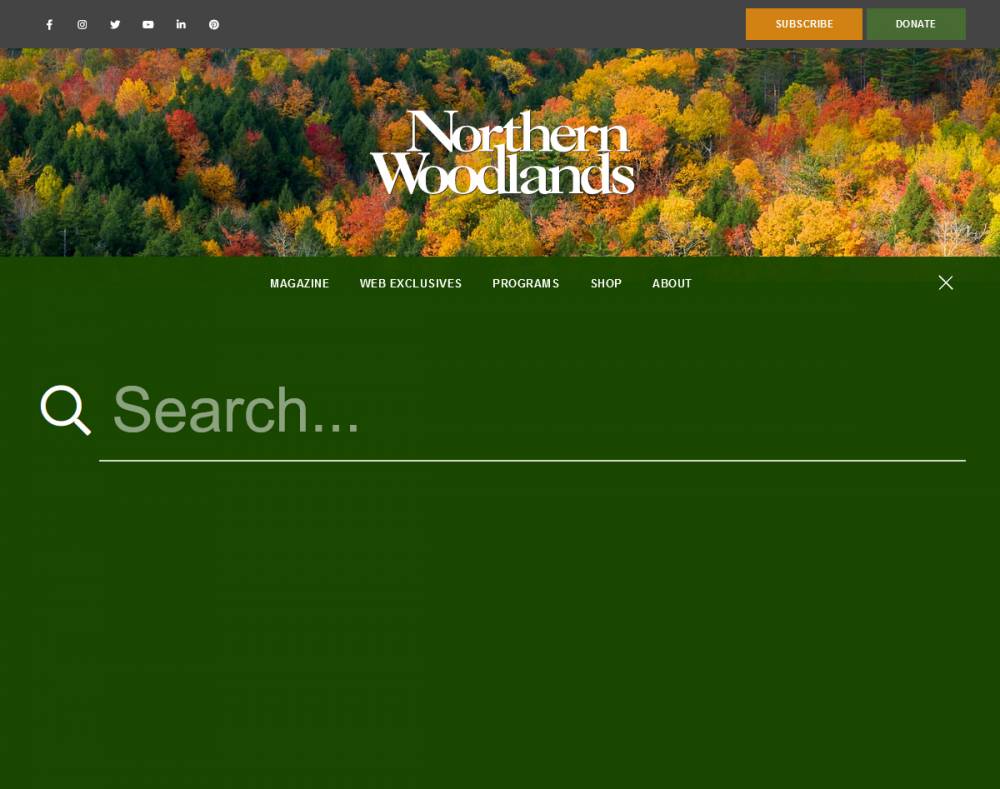 search tool overlay - https://northernwoodlands.org © by eBree Web Design